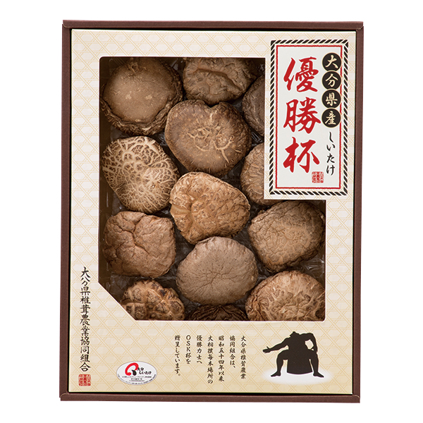 大分県椎茸農業協同組合 大分県産椎茸 香菇（こうこ） 優勝杯(相撲-40)